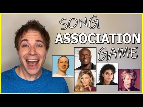 SONG ASSOCIATION GAME! (this was hard) - Charlie Puth, Michael Jackson, Bon Jovi