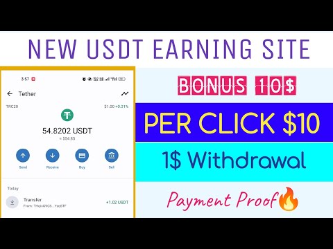 Usdt Earning Site | Earn Free Usdt | Best Usdt Investment site | New Earning Site