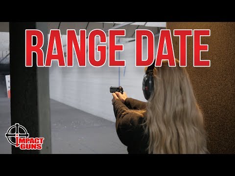 Range Date at Impact Guns Indoor Shooting Range