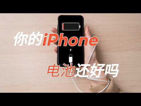 你的iPhone电池还能活多久？自带查询充电循环次数🔋⚡️iOS必学