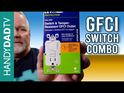 GFCI Switch and Outlet Combo