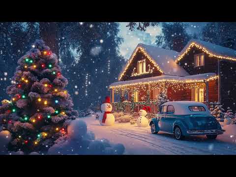 Soft Piano Christmas Classics - Unwind with the Best Holiday Melodies, Fireplace Glowing Inside