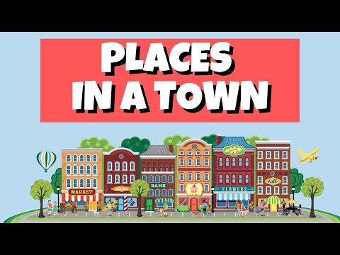 Places in a Town Vocabulary