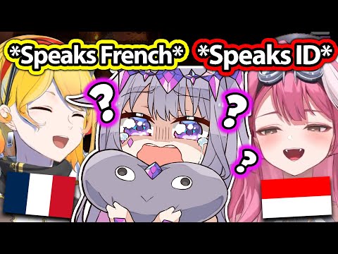 Biboo Confused When Kaela and Raora Speaks in Multi Language Out Of Nowhere 【Hololive】