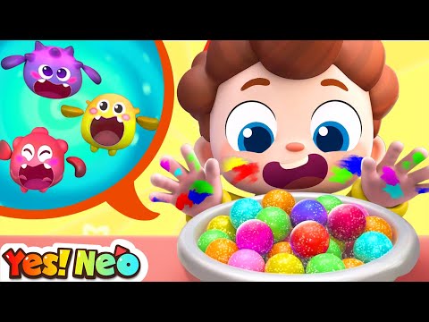 Wash Your Hands Song | Johny Johny Yes Papa | Good Habits | Nursery Rhymes & Kids Songs | Yes! Neo