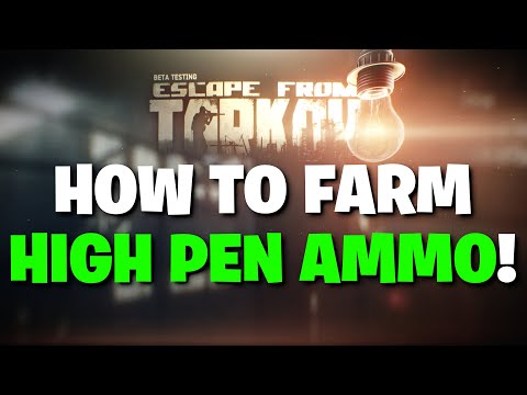 Escape From Tarkov PVE - THIS Loot Run Makes FARMING High PEN Ammo EASY! (42+ Pen Ammo Loot Run)