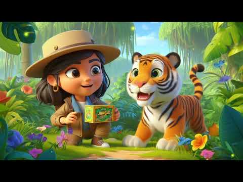 Sing Along with Baby Tiger | New Jungle Kids Song