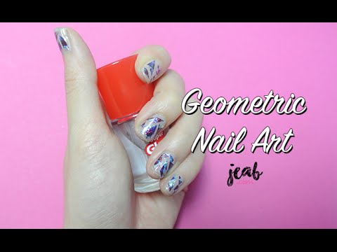 NAIL | ทำเล็บง๊ายง่ายด้วย Geometric Sticker