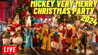 🔴 LIVE: Mickey's Very Merry Christmas Party 2024 at Magic Kingdom - Walt Disney World 11/11/2024