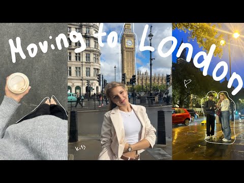 MOVING TO LONDON | last days in Moscow and first study week in London