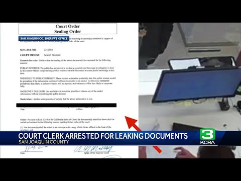 Former San Joaquin County clerk arrested, accused of leaking documents