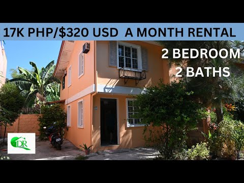 DUMAGUETE TOWNHOUSE FOR RENT/2 BEDROOM/2 BATH