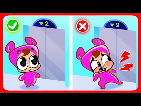 Don't Jump in Elevators, Baby! 🔼🔽  Elevator Safety Song