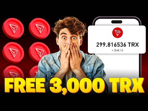 OLD & GOLD 👌 1 Day = 3,000 TRX || Free Trx mining site + Live withdrawal PROOF