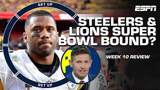 NOT SOLD on Steelers as Super Bowl contenders + Is Detroit the BEST TEAM IN FOOTBALL? | Get Up