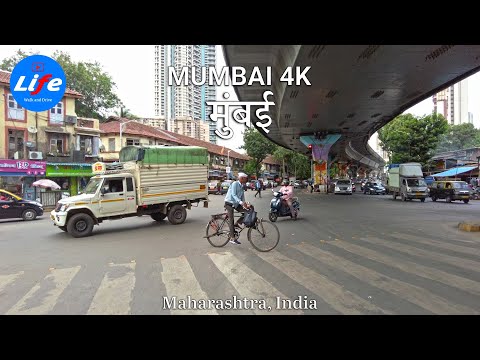 Riding in Mumbai - India’s Dynamic City 🇮🇳 - Bike Ride 4K HDR