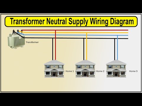 How To Make Transformer Neutral Supply Wiring Diagram | wiring a transformer 3 phase