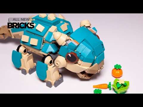 Lego Jurassic World Chaos Theory 76962 Baby Bumpy Ankylosaurus Speed Build