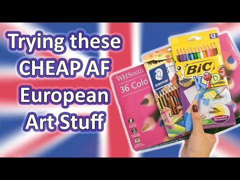 Trying Cheap European Art Stuff