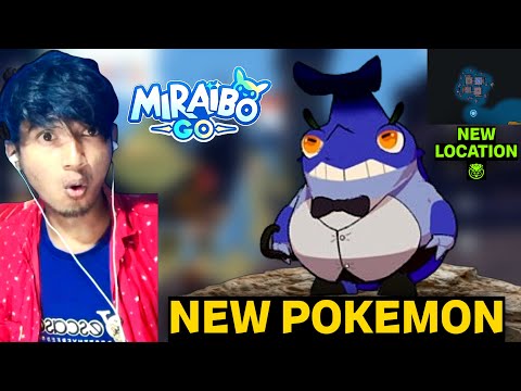 New Pokemon in Miraibo Go || I Found Secret Location🤯in Miraibo Go || New Map  in Miraibo Go Gamplay