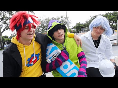 Sk8 The Infinity IRL || Cosplay Crack ft. (@DannyPhantomexe and @Birlap )