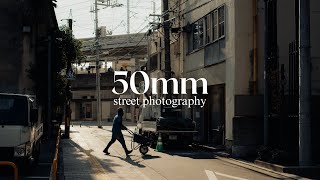 50mm Street Photography with Thought Process Commentary