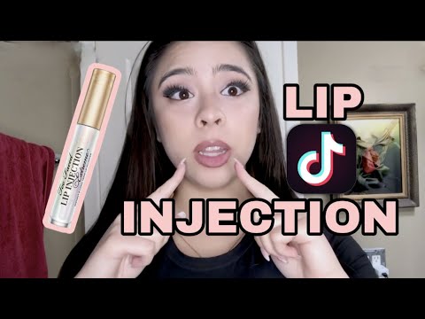 INSTANT LIP INJECTION | Tiktok Makeup Review