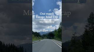 One month Europe road trip 🚐 #travel #roadtrip #roadtripeurope #traveleurope    #vanlife