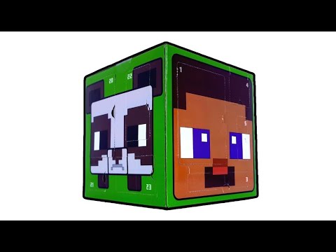 Minecraft Advent Calender Unboxing ASMR