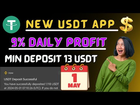 Get 9% daily | Usdt Earning Site | Earn Free Usdt | Best Usdt Investment Site | New Earning Site