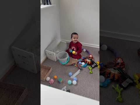 Baby Boy’s Joyful Moments: Exploring Fun All on His Own!