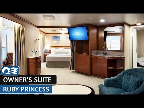 Ruby Princess | Owner's Suite | Full Walkthrough Tour & Review | 4K