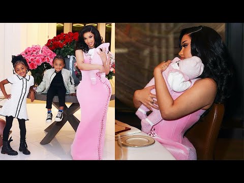 Cardi B Celebrates with Adorable Birthday Photoshoot Featuring Her Kids