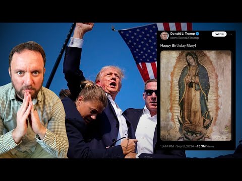 Is Former President Donald Trump becoming Catholic???