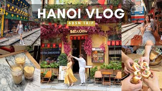 vietnam travel vlog 🇻🇳 6 days hanoi itinerary, famous local eats, aesthetic places