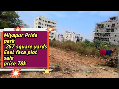 #miyapur 276 square yards East face plot sale @9703538222