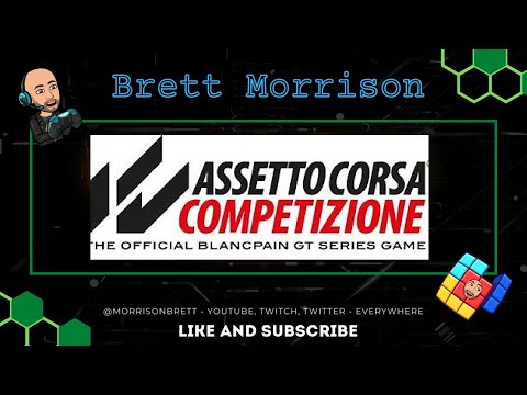 Assetto Corsa Competizione - Beginner. Racing against AI to improve SA