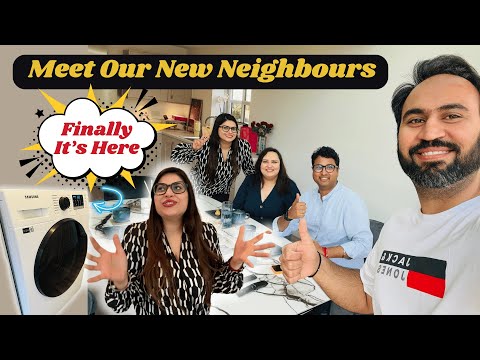 Meet Our Next Door Neighbours | Indian Couple New House UK | New House In England