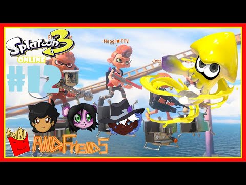 Fries & Friends: Splatoon 3 Online #12 (Ft. Jettts,MagikuMaggi & Tanuva) (Fries101Reviews)