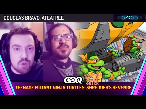 Teenage Mutant Ninja Turtles: Shredder's Revenge by Douglas Bravo and ateatree in 57:55 - DRDQ 2024