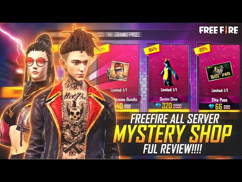 All Server Mistery Shop Review - Mystery Shop Full Review - Dino Bundle - Elite Pass - Zee Army