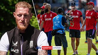 Ben Stokes reacts to England's T20 World Cup semi-final defeat to India