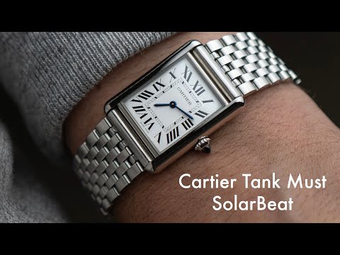 I got it! - The Cartier Tank Must SolarBeat