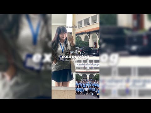 Exam Vlog | ប្រឡងចេញឆ្នាំទី 4 💅🏻