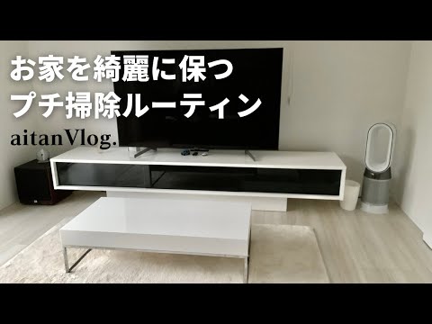 【Vlog】家をキレイに保つプチ掃除ルーティンをご紹介する日・主婦の掃除・午前中にやる事