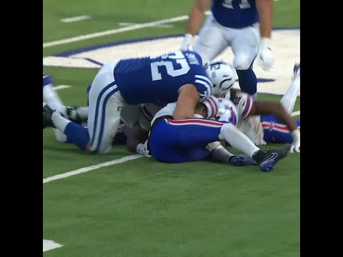 Damar Hamlin with a Fumble Recovery vs. Indianapolis Colts