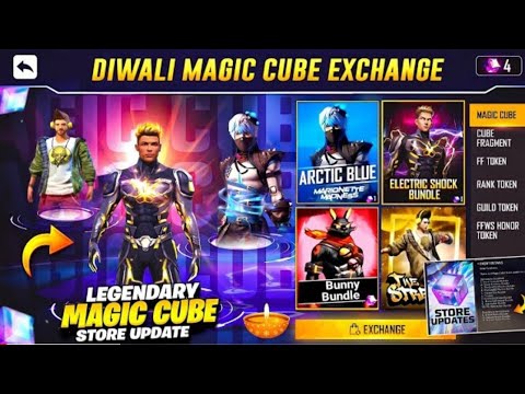 ম্যাজিক কিউব স্টোরে ইনকিউবেটর এর বান্ডিল 🤩 Next Magic Cube Store Update Free Fire | FF New Event