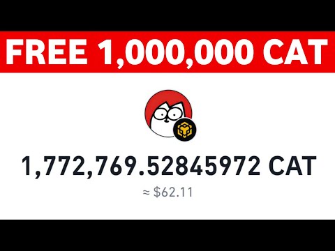 FREE 1,000,000 CAT Received 🐈‍⬛️  How To swap CAT to BNB