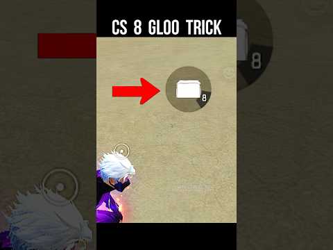 New CS 8 Gloo Wall Trick 🔥 Free Fire New CS Tricks #srikantaff