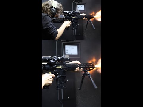 Shooting $100,000 Worth of Guns in 60 Seconds #shorts